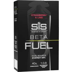 Sis gel SiS Beta Fuel Gel Jordgubb & Lime 6 x 60 ml