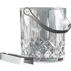 Glass Ice Buckets Aida Harvey with Tongs Ice Bucket 2 0.26gal