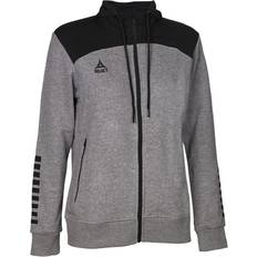 Select Overtøj Select Oxford Hættetrøje Dame - Melange Grey/Sort