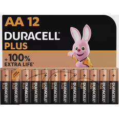 Duracell Batterie Batterie e Caricabatterie Duracell AA Plus 12-pack