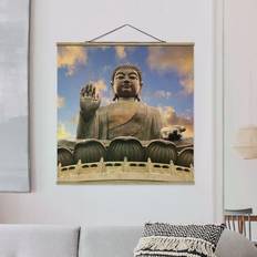 Chêne Affiches Klebefieber Big Buddha Oak Affiche 35x35cm