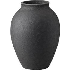 Knabstrup Ceramic Black Vas 12.5cm