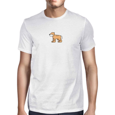 Green Fish Men's T-Shirt - White
