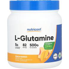 Peach Amino Acids Nutricost L-Glutamine Peach Mango 500g