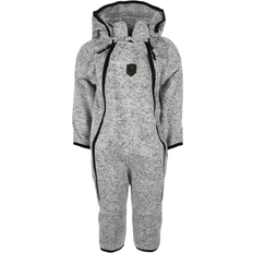 18-24M Fleeceklær Lindberg Bormio Baby Overall - Grey Melange (2150-033)