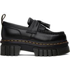 Black - Women Loafers Dr. Martens Audrick Nappa Lux Platform Loafers - Black