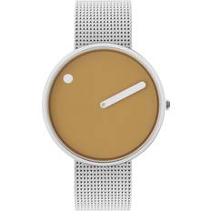 43354-0820 Medium Mustard Yellow Matt Mesh Band