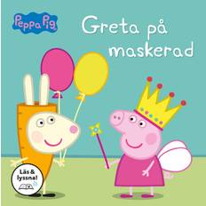 Greta Gris Greta på maskerad Läs & lyssna (E-bok)