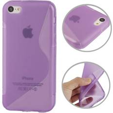 Lila Stoßschutz König Design Handyhülle bumper backcover rahmen telefonhülle case für handy apple iphone 5c Violett