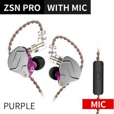 Dechoicelife a-ZSN PRO PurpleMic KZ ZSN Pro