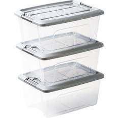 Iris Ohyama IRIS OHYAMA,3er-Set stackable Storage Box