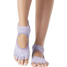 ToeSox M, Purple Womens/Ladies Bellarina Gripped Half Socks