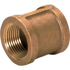 Plumbing JMF 4506903 0.5 in. FPT Red Brass Lead Free Coupling Compression