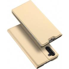 Samsung Galaxy Note 10 Plånboksfodral Dux ducis Pro Series fodral Samsung Galaxy Note 10 Gold