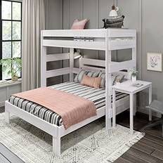 Beds & Mattresses Max & Lily Modern Farmhouse Bunk Bed