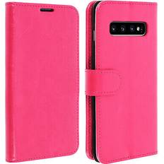 Samsung Galaxy S10 Fundas de cartera Avizar Funda cartera Vintage para Samsung Galaxy S10 Rosa rosa