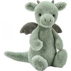 Jellycat Gosedjur Verkligen BIG 67x31 cm Bashful Dragon One Size Gosedjur