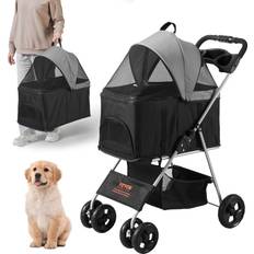 VEVOR 3 in 1 Dog Stroller Dogs