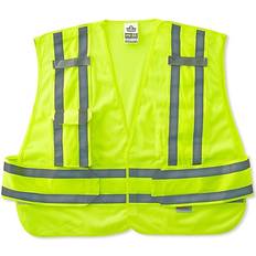 Work Vests Ergodyne GloWear 8244PSV Expandable Public Safety Vest, Lime