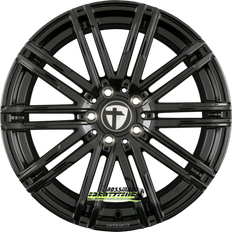 20" - 5/120 Autofelgen Tomason tn18 black painted 9x20 et40 lk5/120 ml65.1 felge