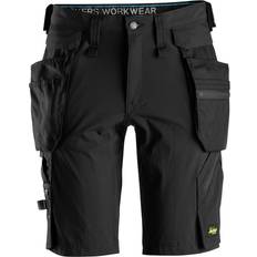 Snickers Workwear 6108 LiteWork Shorts Holster Pockets - Black