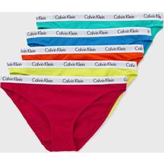 Multicoloured - Women Men's Underwear Calvin Klein Carousel Bikini Briefs, Pack of