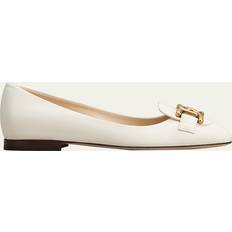 Tod's Ballerinas Tod's Leather Chain Ballerina Flats