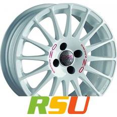 15" Car Rims OZ superturismo wrc weiss 6.5x15" et18 lk4 alufelgen 15