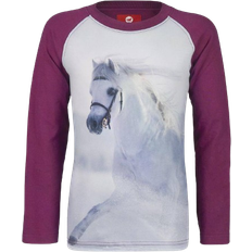 Kid's Pixel T-shirt - Purple
