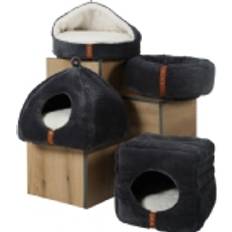 Zolux Katter - Kattesenger Husdyr Zolux Cat Bed Paloma Cube 2in1 350 x 350 x 350 mm