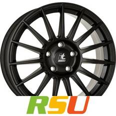 Autovelgen Itwheels sofia matt black 7.5x17" et35 lk5 112 74.1 alufelgen 17 zoll Schwarz