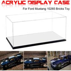 DIY Acrylic Display Case For LEGO Mustang 10265 Bricks Toy Building Blocks