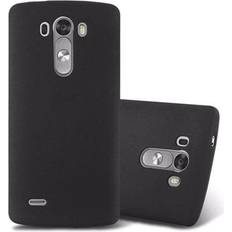 Cadorabo FROST BLACK Case for LG G3 case cover Black