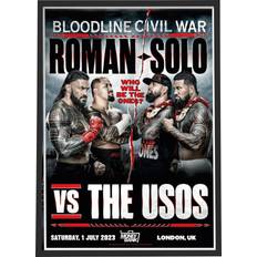 WWE MITB Bloodline Civil War Multicolour Póster