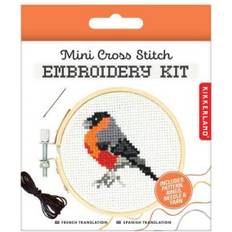 Kikkerland Mini Cross Stitch Kit Bird