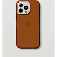 Nudient Apple iPhone 15 Pro Max Mobilskal Nudient Form Case Clear Brown iPhone 15 Pro Max