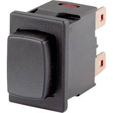 Marquardt 1683.1201 Pushbutton 250 V AC 16 A 1 x Off/On momentary L x W 21 mm x 15 mm IP40 1 pcs