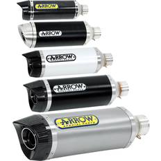 Exhaust Systems Arrow Arrow Exhaust Thunder Auspuff Paar für Z 1000 2010- Alu schwarz/Edelstahl