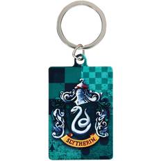 Slytherin Metal Keyring - Green