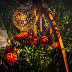 HKHBJS Solar Hanging Lights For The Garden, Patio, Porch, Lawn, Yard