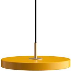 Umage Asteria Pendel Mini Saffron Yellow/Steel Pendellampa