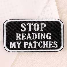 Shein 1pc Letter Embroidery Iron-on Patch
