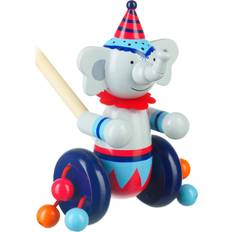 Orange Tree Toys CircusElephant Push Along Wooden