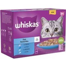 Whiskas Pets Whiskas 7+ Senior Pouches Jelly Poultry Feasts