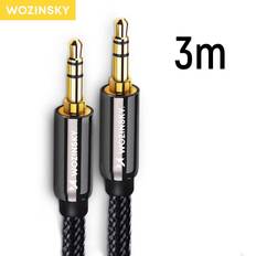 Wozinsky Aux kabel audio klinke 3,5mm mini