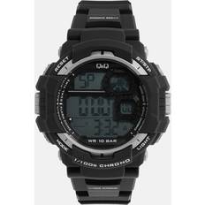 Q&Q Klockor Q&Q digital, grå/svart 54 mm