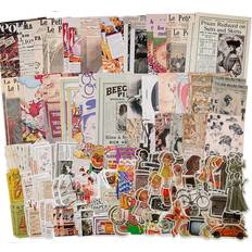 Shein Vintage Scrapbook Supplies Pack 200pcs