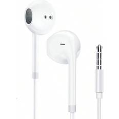 In-Ear Hörlurar Shein Wired Earbuds With Microphone, Wired Earphones In Powerful Bass Crystal