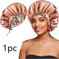 Shein Bonnet, Silk Bonnet, Hair Bonnet For With Curly Hair Sleeping. Silk