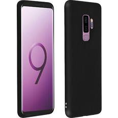 Samsung Galaxy S9+ Coques de téléphone portable Avizar Souple Series Galaxy S9 Smartphone Hülle, Schwarz